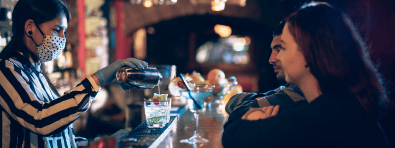 improving bar service for sales